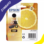 Συμβατό EPSON 33xl Μαύρο